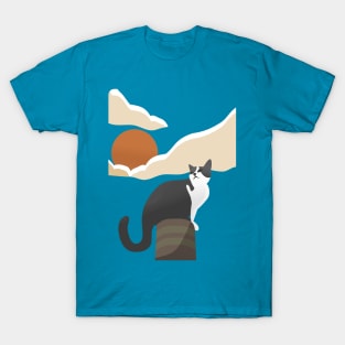 cat post T-Shirt